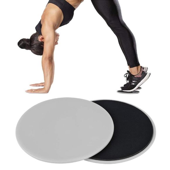 Gliding Discs (Watch Video) Fitness Discs For Home Exercises Gym use - Picture 8 of 11
